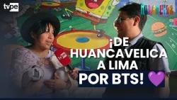 ¡Viajó desde Huancavelica por BTS! 💜🥹 La historia de una ARMY que emociona