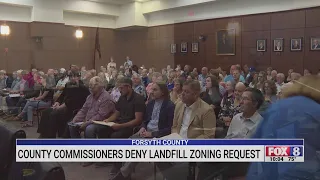 Forsyth County commissioners deny landfill zoning request