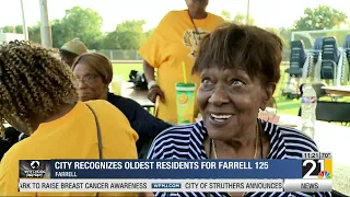 City recognizes oldest residents for Farrell 125