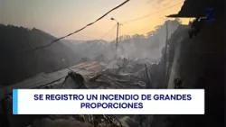 Incendio en zona 7 deja decenas de familias damnificadas