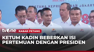 Indonesian Chamber of Commerce (Kadin) Officials Nationwide Meet with President Prabowo | Evening...