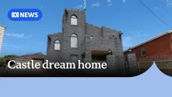 Father builds son his dream castle home | ABC News