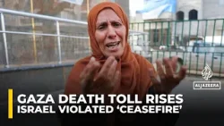 Israeli attacks across Gaza kill at least five Palestinians despite ceasefire