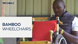 Kenyan workshop produces cost-effective bamboo wheelchairs