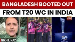 Nikhil Naz On Why ICC Replaced Bangladesh With Scotland For T20 World Cup Amid Political Turmoil
