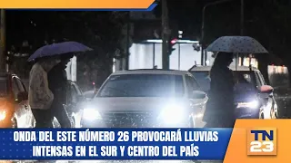 Easterly Wave Number 26 to Bring Heavy Rains to the South and Center of the Country