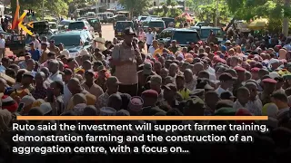 Ruto pledges KSh70 m more for Kabondo farm centre