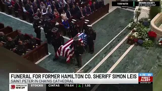 Former Hamilton County sheriff, prosecutor Simon Leis Jr. laid to rest
