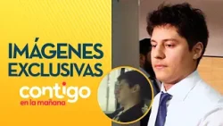 ENTRANDO AL TRIBUNAL: Captan a Nicolás Zepeda por primera vez en tercer juicio -Contigo en la Mañana