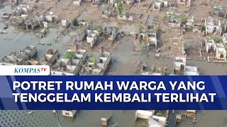 Karian Dam Recedes, Remnants of Residents' Homes Reappear | KOMPAS PETANG