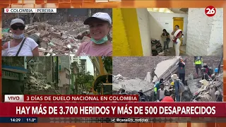 🚨 LIVE - CANAL 26 IN COLOMBIA | Earthquake death toll reaches 270