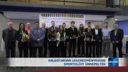 Salgótarján legeredményesebb sportolóit ünnepelték Salgótarján legeredményesebb sportolóit ünnepelték