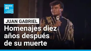 Mexicanos rinden homenaje a Juan Gabriel a los diez años de su muerte • FRANCE 24 Español