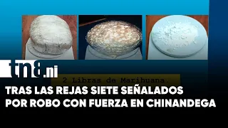 Blow to crime! Seven arrested for burglary in Chinandega