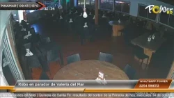 Robbery at a Valeria del Mar beach club