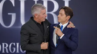 La festa a sorpresa a Mediaset per i 70 anni di Giorgio Restelli