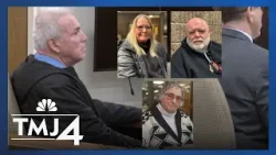 Сторонники заполнили зал суда округа Расин, где в понедельник начался судебный процесс над Гарри ...