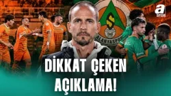 Alanyaspor 4-1 Kazandı! Joao Pereira'dan Maç Sonrası Dikkat Çeken Açıklamalar!