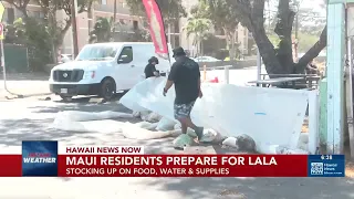 Maui residents brace for storm as mayor urges preparedness