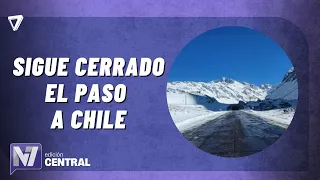 ALERTA CORDILLERA | El Paso a Chile seguirá cerrado hasta el lunes por intensas nevadas.