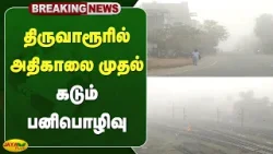 திருவாரூரில் அதிகாலை முதல் கடும் பனிபொழிவு | Thiruvarur | Jaya Plus திருவாரூரில் அதிகாலை முதல் கடும் பனிபொழிவு | Thiruvarur | Jaya Plus