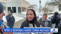 "Venezuela debe iniciar una transición a más democracia": petro responde a Machado "Venezuela debe iniciar una transición a más democracia": petro responde a Machado