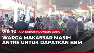 Pantauan Terkini di SPBU Makassar usai Distribusi BBM Dilakukan | AKIS