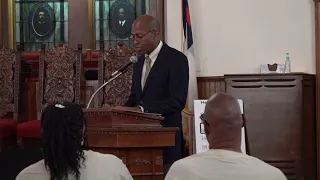 Church brings MLK's first public speech to life