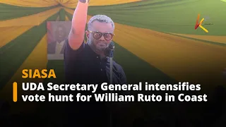 UDA Secretary General Hassan Omar intensifies vote hunt for President William Ruto in Coast