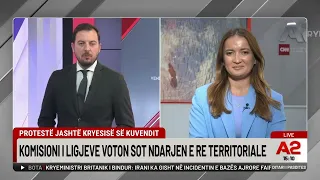 Debate për reformën territoriale, Braçe përplaset me protestuesit jashtë Kuvendit