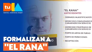 Formalizan a peligroso delincuente "El Rana" por el asesinato de cabo de Carabineros Marcos Cosme