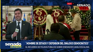 Camilo Escalona to be bid farewell with tribute from authorities | Senate Reports
