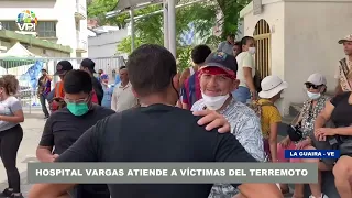 Vargas Hospital treating earthquake victims in Venezuela - Jun 26