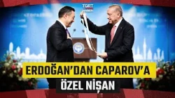 President Erdoğan Presents the Supreme Order of the Turkic World to Sadyr Japarov