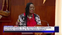 Changes Made to the National Curriculum: Decisions Taken Due to Melissa's Impact | TVJ News