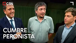 "AXEL y MÁXIMO se saludaron con un ABRAZO" | JOSÉ MAYANS sobre la REUNIÓN del PERONISMO