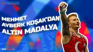 🇹🇷 Mehmet Ayberk Koşak’tan altın madalya🥇| 2026 Akdeniz Oyunları