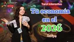?? ¡Descubre cómo estará tu economía en 2026! ?? #tarotamor #zafiyetarot #tarot #amor #videncia