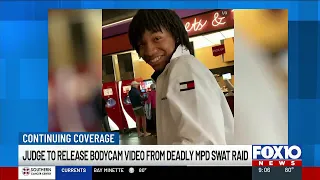 Judge to release bodycam video from deadly SWAT raid