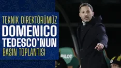 Teknik Direktörümüz Domenico Tedesco'nun Maç Sonu Basın Toplantısı | Alanyaspor 2-3 Fenerbahçe