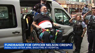 Fundraiser honors wounded Chicago police officer, supports ongoing recovery after hospital shooting