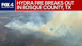 Bosque County wildfire forces evacuations