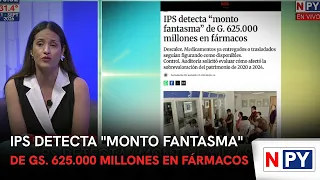 IPS detects "ghost amount" of 625 billion guaranies in pharmaceuticals