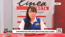 “Queremos un voto transparente, neutral, justo y ético”: Ana Laura Quintanilla