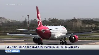 The Nationalist Party demands transparency regarding KM Malta Airlines
