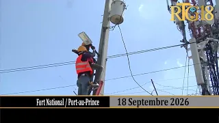 Meri pòtoprens mete "lampadaire" plizye kote nan katye fò nasyonal