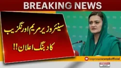 Maryam Aurangzeb Makes Bold Announcement Against Polluters | Pakistan News