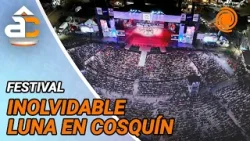 Noche de HOMENAJES en Cosquín: Luciano Pereyra a Horacio Guarany y Silvia Lallana a Mercedes Sosa