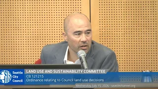 Land Use and Sustainability Committee 7/15/2026