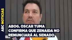 Zenaida will not resign from the Senate!